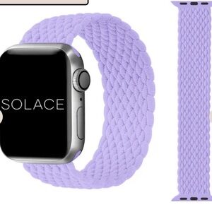 SOLACE Braided V2 Loop - AppleWatch wrist band (purple) Size Small
